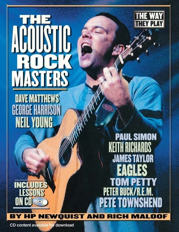 Acoustic Rock Masters Book/CD (Softcover Book/CD)