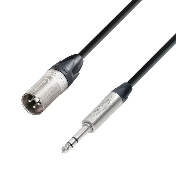 Adam Hall Balanced Cable Neutrik® XLR Male x Jack TRS 5 m