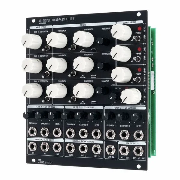 ADDAC 603 VC Triple Bandpass Filter