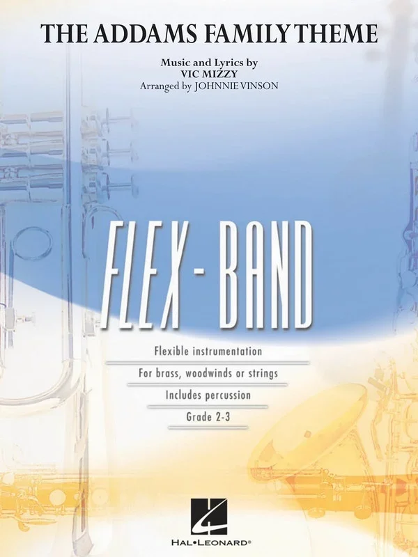 Addams Family Theme Flex Band (Music Score/Parts)