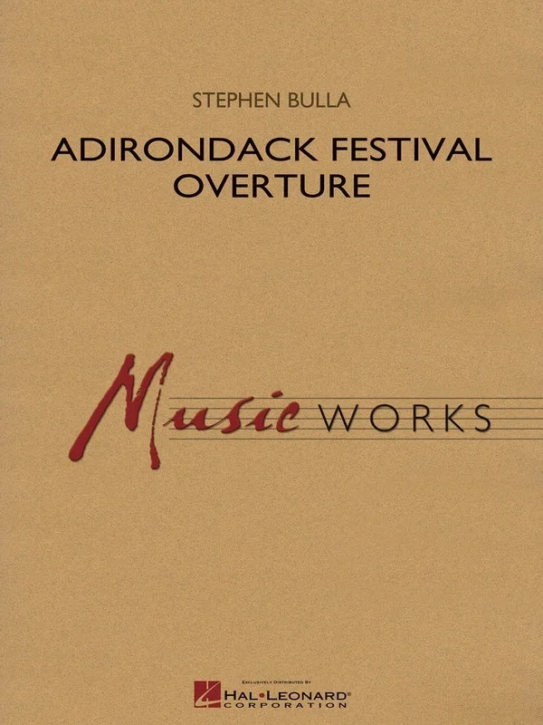 Adirondack Festival Overture Concert Band 4 Score Only (Music Score)
