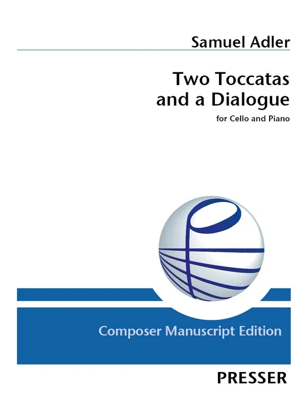 Adler: Two Toccatas and a Dialogue