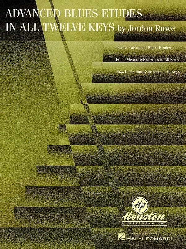Advanced Blues Etudes In All 12 Keys (Softcover Book)