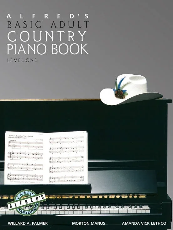 Alfred’s Basic Adult Piano Course, Country Songbook: Level 1