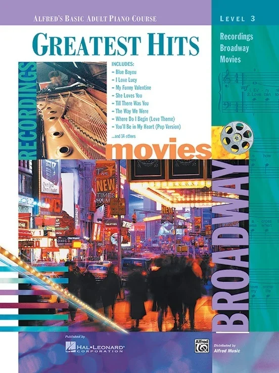 Alfred’s Basic Piano Library (ABPL) Adult Greatest Hits Book 3