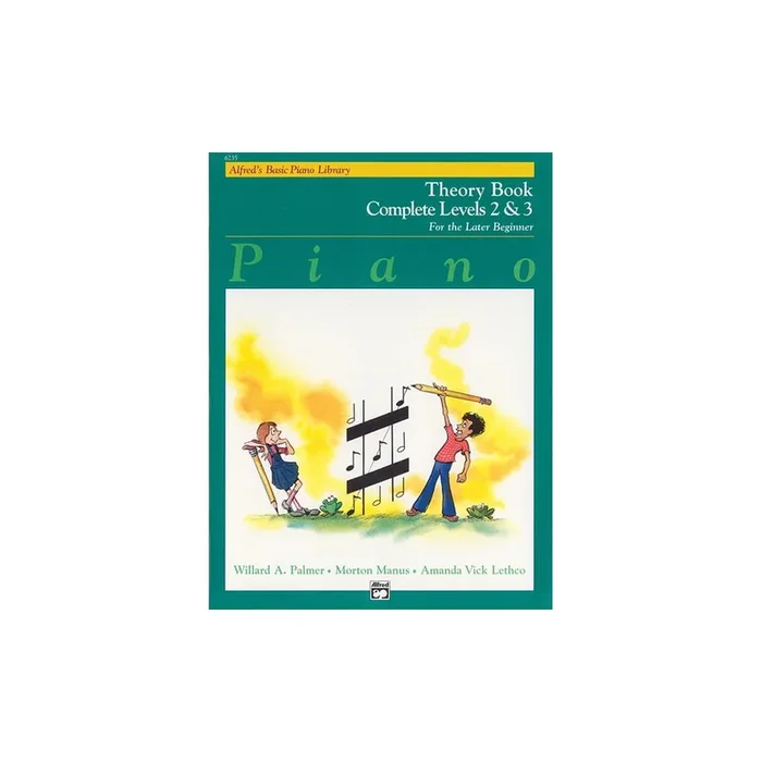 Alfred’s Basic Piano Library Theory Book 2-3