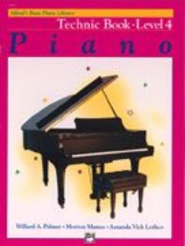 Alfred’s Basic Piano Technic Level 4 (Softcover Book)
