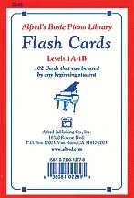 Alfred’s Flashcards: 1a And 1b: Basic Piano Library