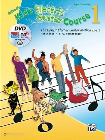 Alfred’s Kids Electric Guitar Course: Book 1: Book & DVD Ages 5 And Up