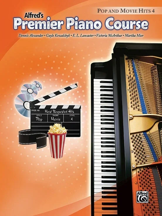 Alfred’s Premier Piano Course, Pop and Movie Hits 4