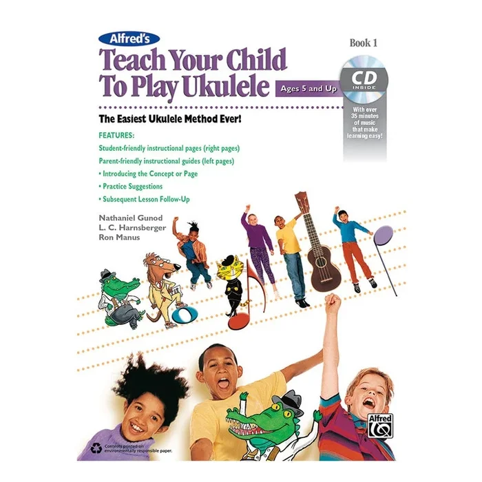 Alfred’s Teach Your Child to Play Ukulele Book 1