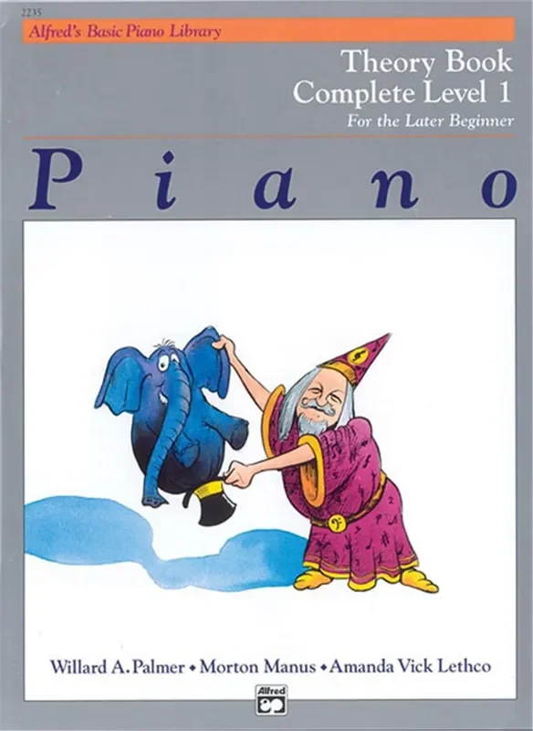 Alfred‘s Basic Piano Library for the Later Beginner Theory Book Complete