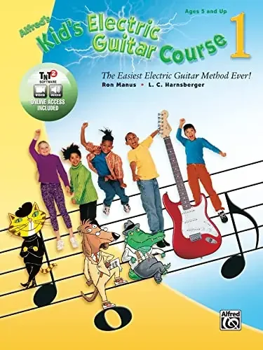Alfred‘s Kid‘s Electric Guitar Course Book 1 with DVD
