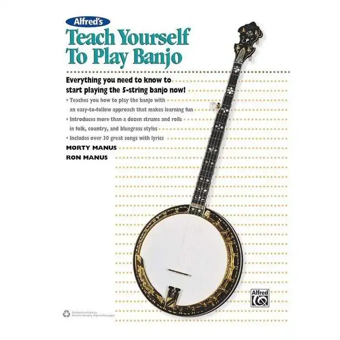Alfred‘s Teach Yourself to Play Banjo (incl. CD & DVD)