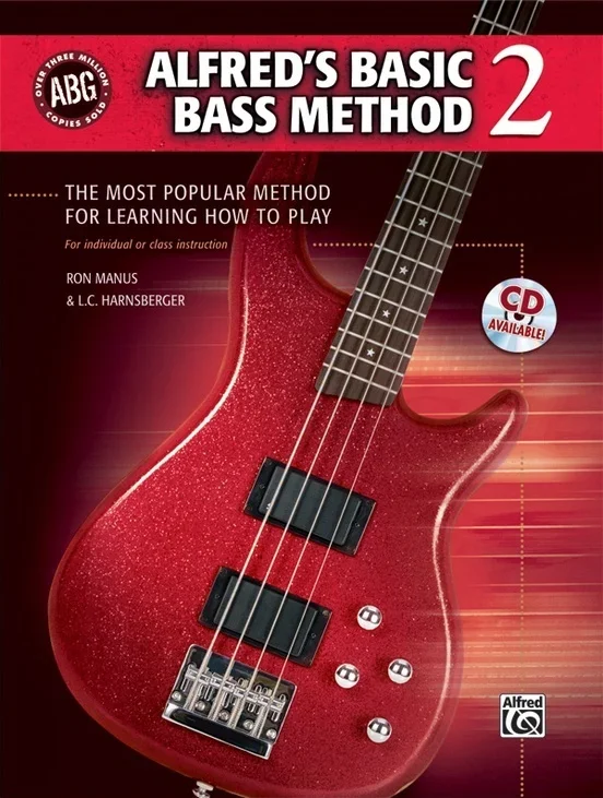 Alfreds Basic Bass Method 2 Book & CD