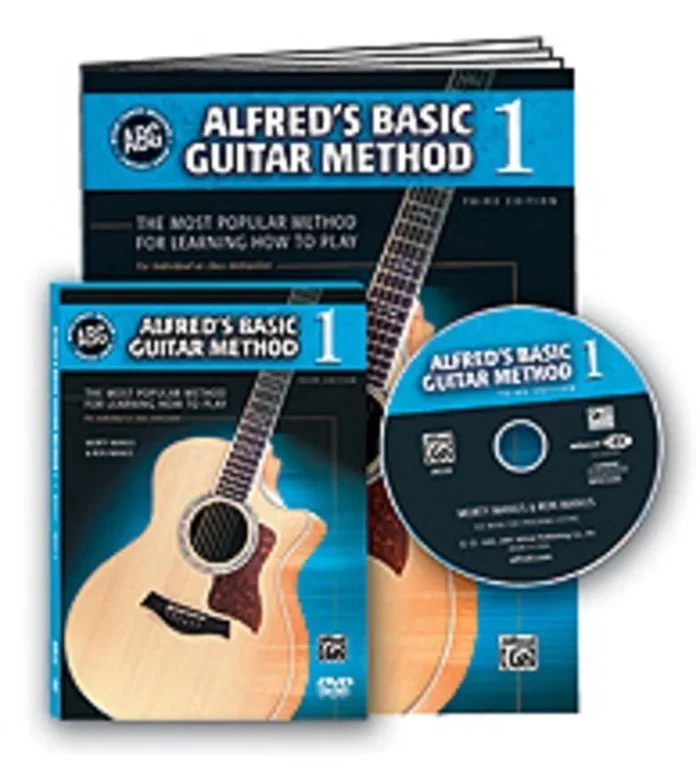Alfreds Basic Guitar Method Book 1 Book/CD/DVD Book