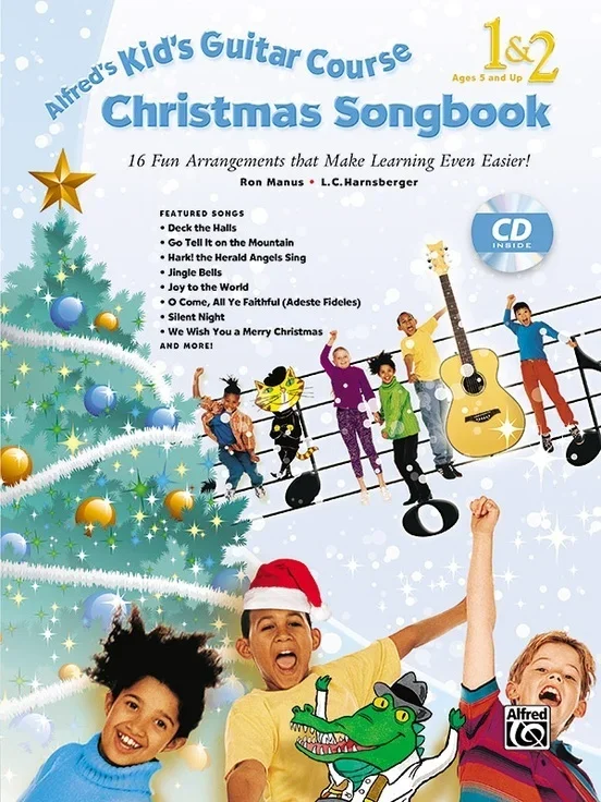 Alfreds Kids Guitar Course Christmas Songbook