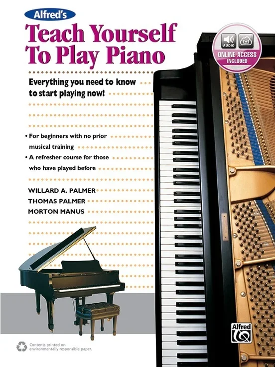Alfreds Teach Yourself To Play Piano Book/Oa