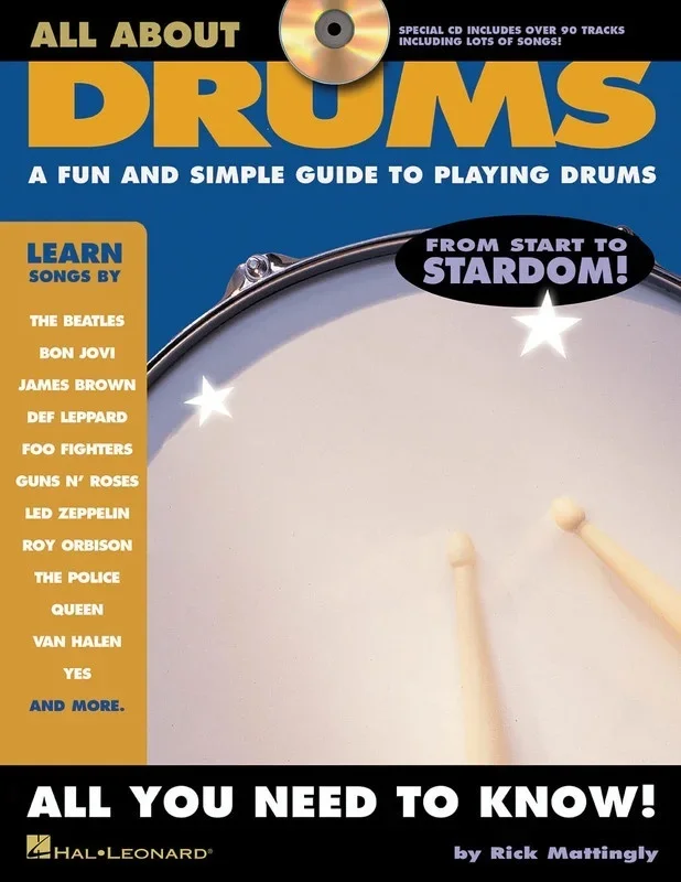 All About Drums Book/CD (Softcover Book/CD)