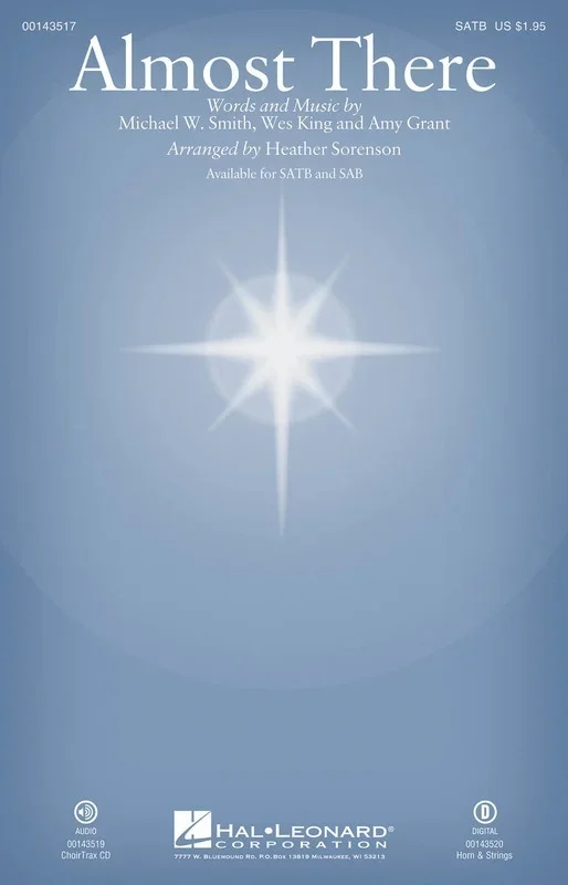 Almost There ChoirTrax CD (CD Only)