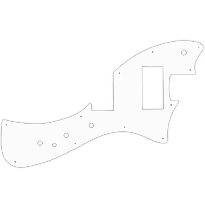 Alternate Reality Meteora HH – Solid Shiny White .090″ / 2.29mm thick, with bevelled edge