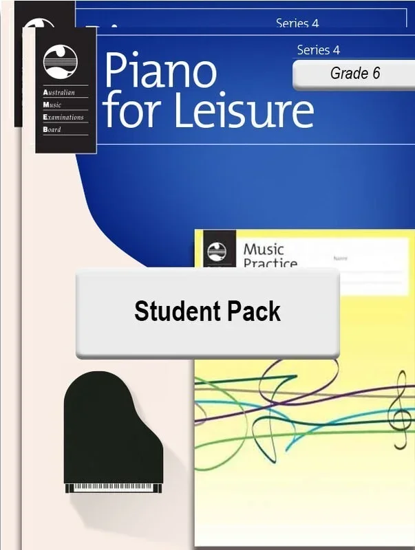AMEB Piano For Leisure Grade 6 Series 4 Student Pack (Package)