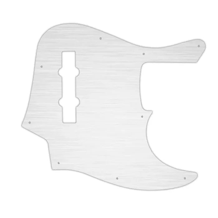 American Elite Jazz Bass 4 String – Brushed Silver (Simulated)