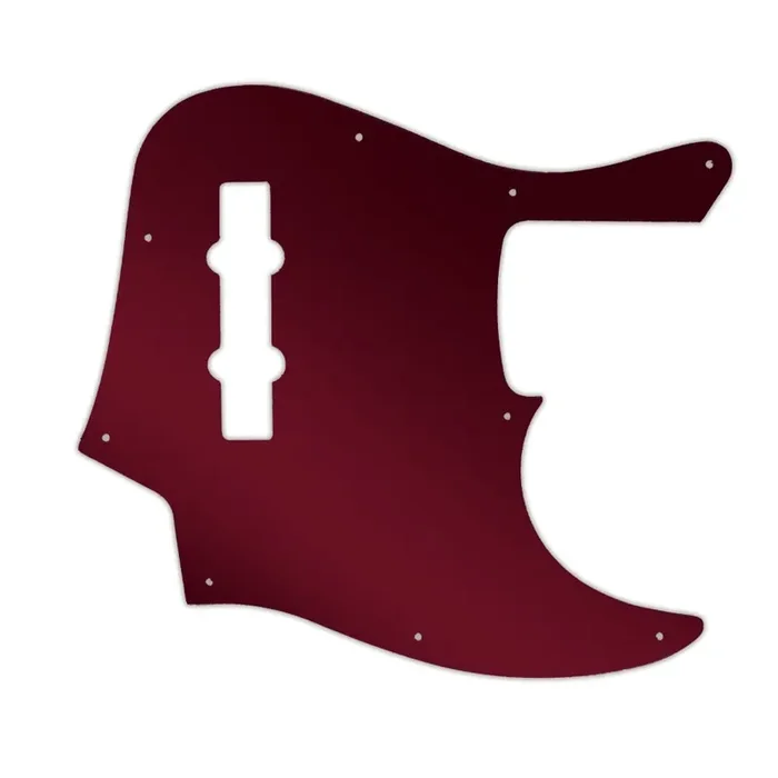 American Elite Jazz Bass 4 String – Red Mirror