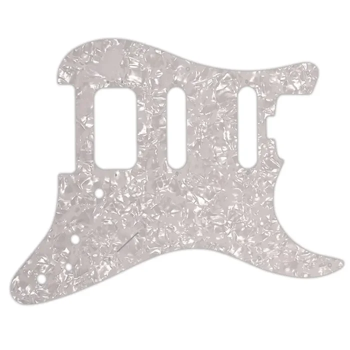 American Elite Stratocaster HSS – White Pearl W/B/W Lamination