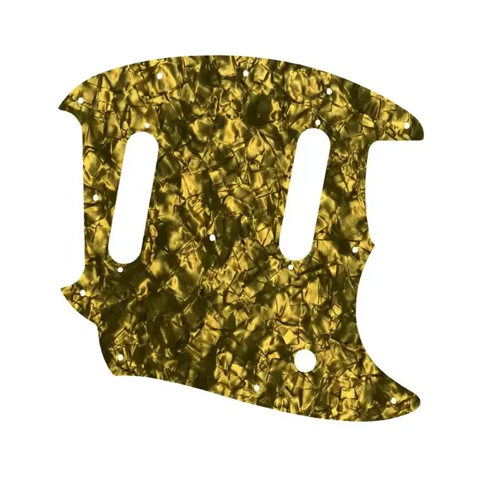 American Performer Mustang – Gold Pearl Black/White/Black Lamination