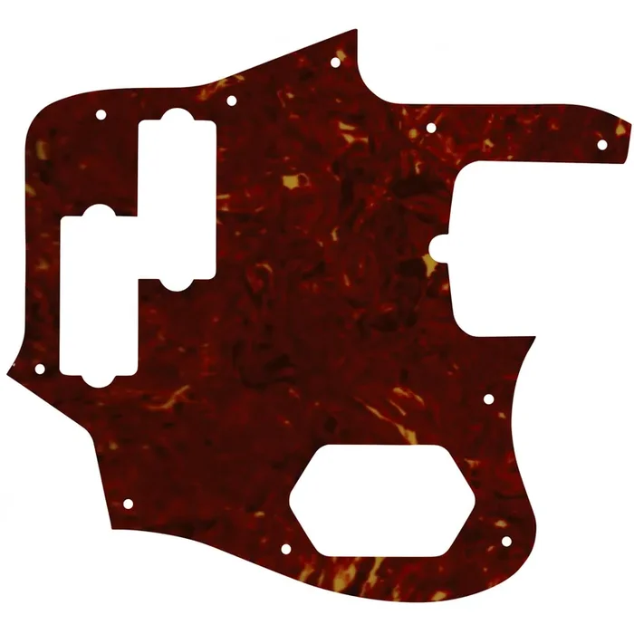 American Standard Jaguar Bass – Light Brown Celluloid Tortoiseshell W/B/W Lamination