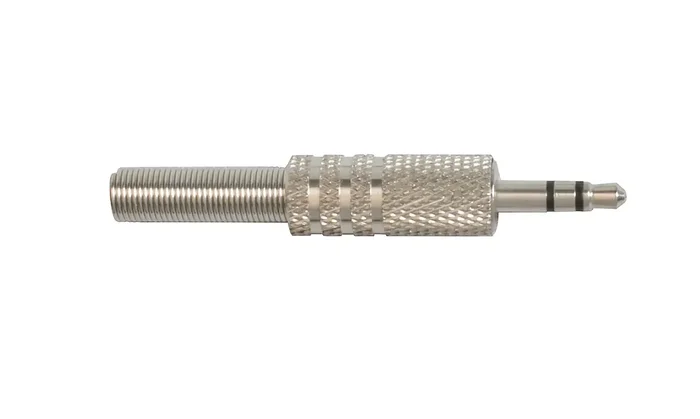 AMS 3.5mm Jack Plug Stereo Chrome