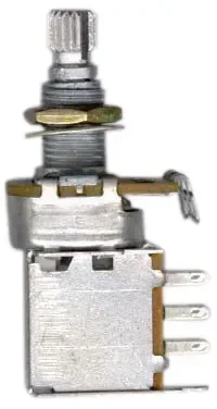 AMS 500K Mini Push/Pull Potentiometer 7 mm/6 mm/16-15 mm