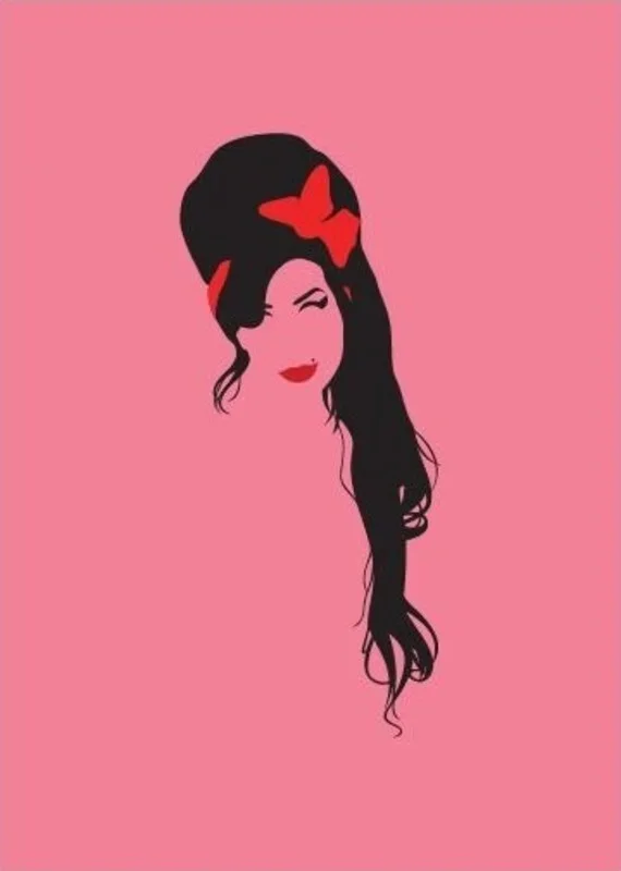 Amy Winehouse Greeting Card Pop Art Style
