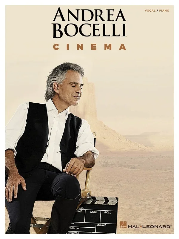 Andrea Bocelli – Cinema (Softcover Book)