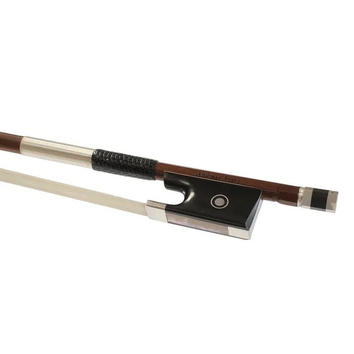 Andreas Storz Pernambuco French Violin Bow with Ebony Frog and Silver Ferrule