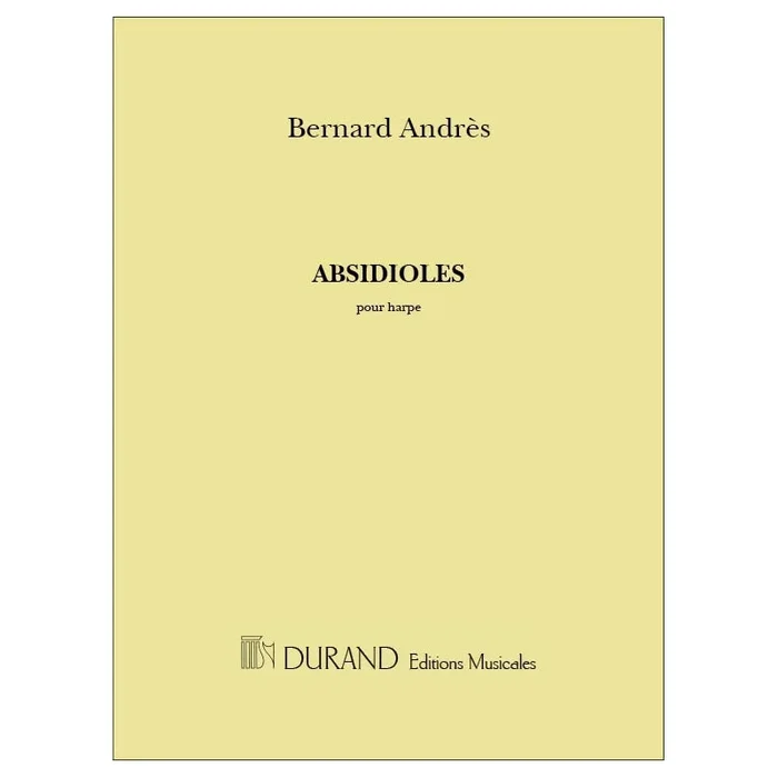 Andres, Bernard – Absidioles Harpe