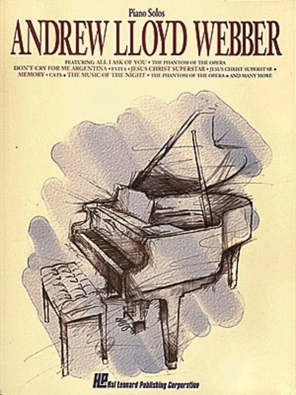 Andrew Lloyd Webber Piano Solos (Softcover Book)