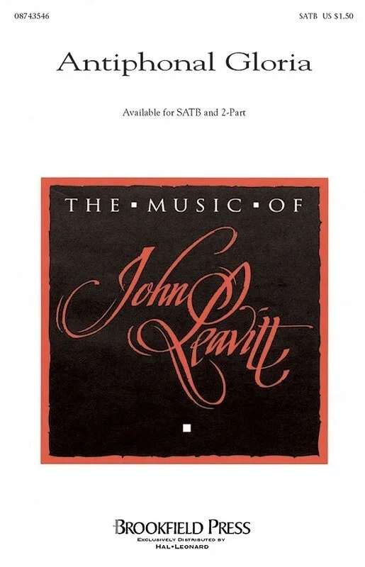 Antiphonal Gloria SATB (Octavo)