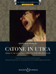 Antonio Vivaldi : Antonio Vivaldi : Dovea svenarti allora (from Catone in Utica) – Piano, Voice, Tenor Voice – Faber D