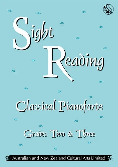 ANZCA Sight Reading – Classical Pianoforte, Grades 2 & 3
