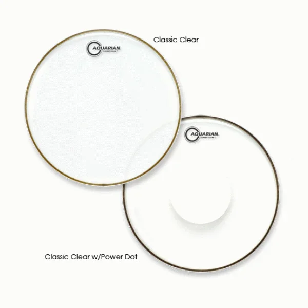 Aquarian Ccpd24B Classic Clear With Power Dot -Size – 24″