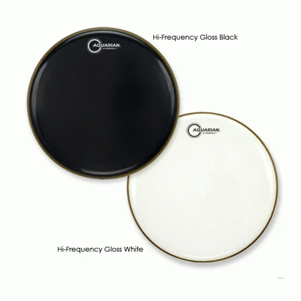 Aquarian HF20BBK Hi-Frequency Black Drumhead