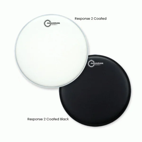 Aquarian TCRSP2B Bk R2 121316 Drumhead