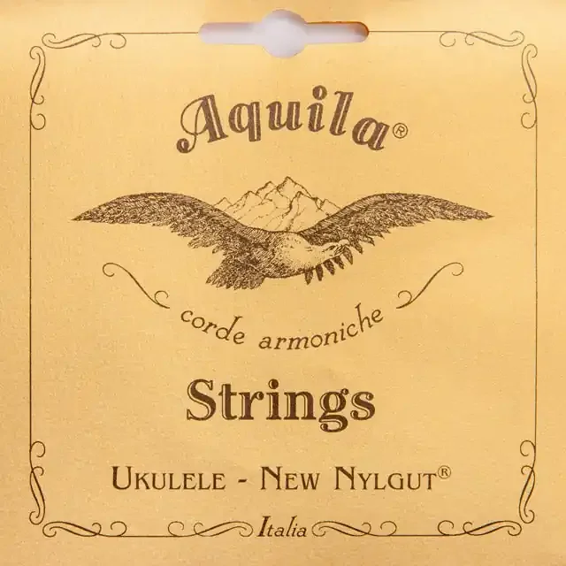 Aquila Nylgut Baritone Ukulele Single String, Wound, Low-D
