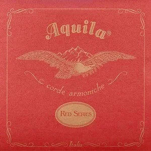 Aquila Red Series Regular Concert Ukulele String Set – Low G Tuning, High Density Nylgut, Stable Tuning, Accurate Intonation, No Squeak