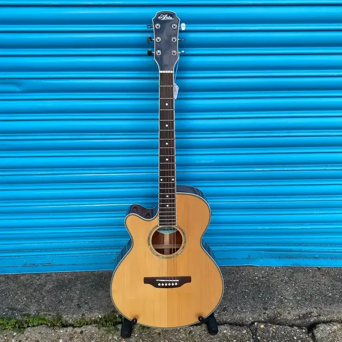 Aria FET Elite Left Handed Electro Acoustic Guitar