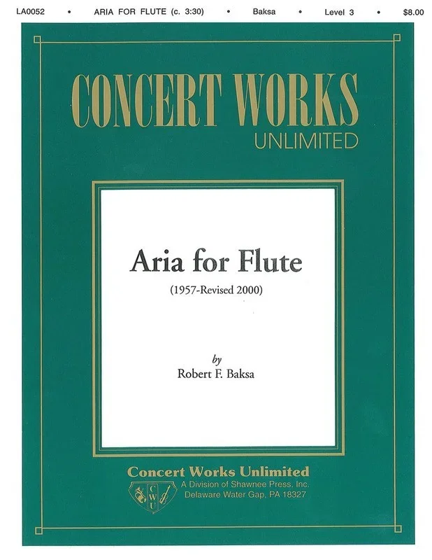Aria For Solo Book