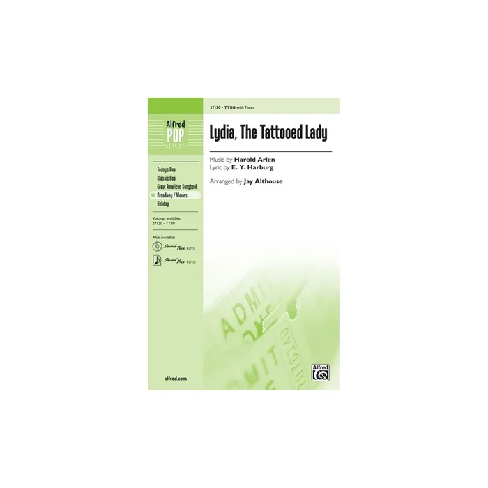 Arlen, Harold – Lydia, the Tattooed Lady