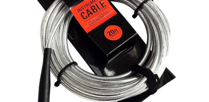 Armour GC20S Guitar 20Ft Transparent Silver